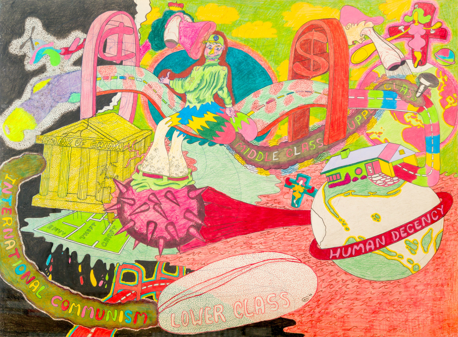 Peter Saul Untitled, 1966