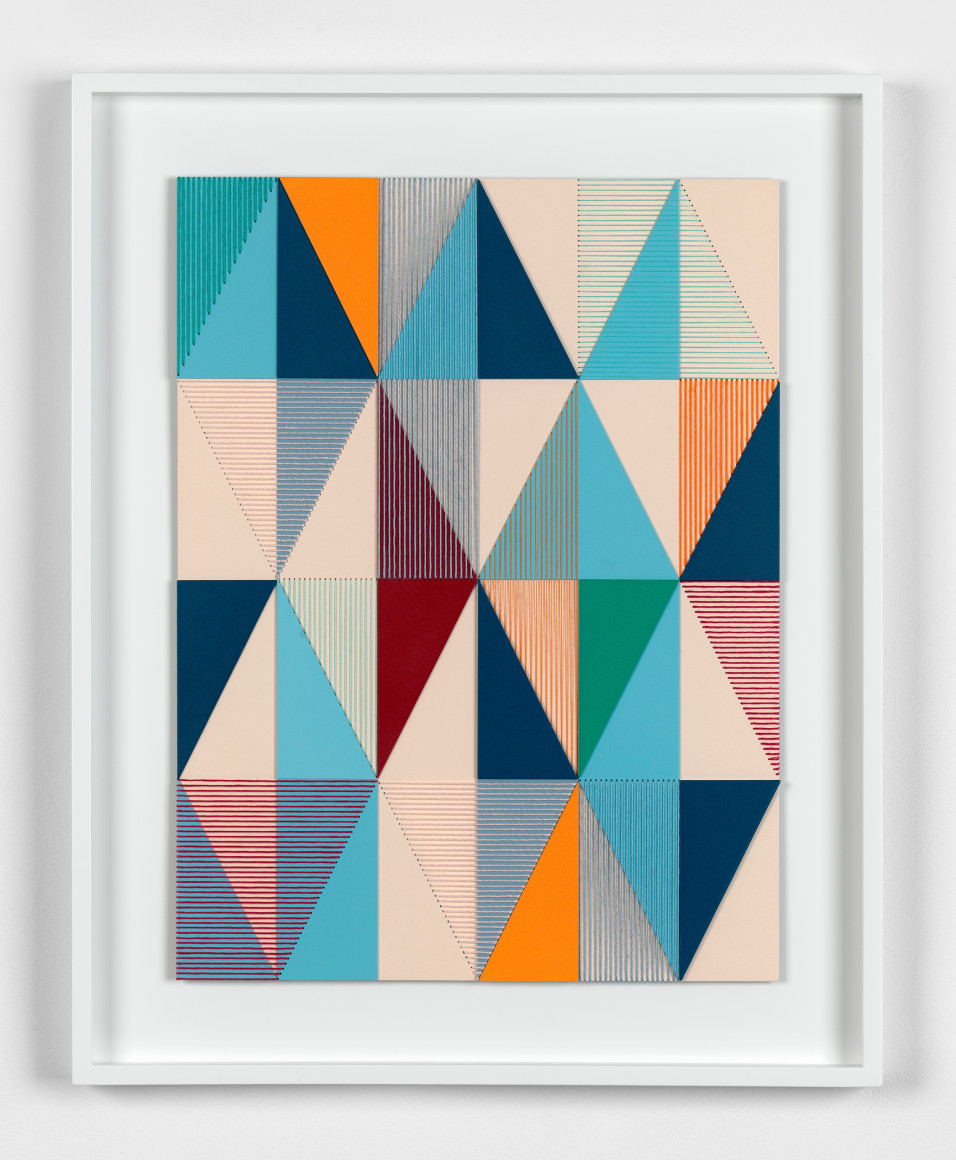Lucy Williams Threaded Collage, 2021