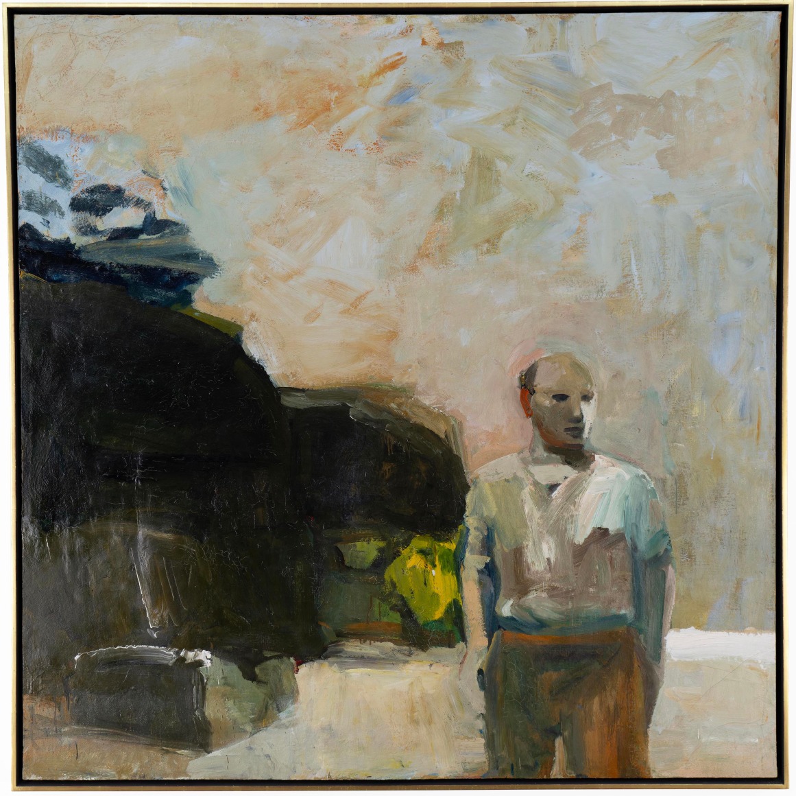Elmer Bischoff Man at Seashore, 1958