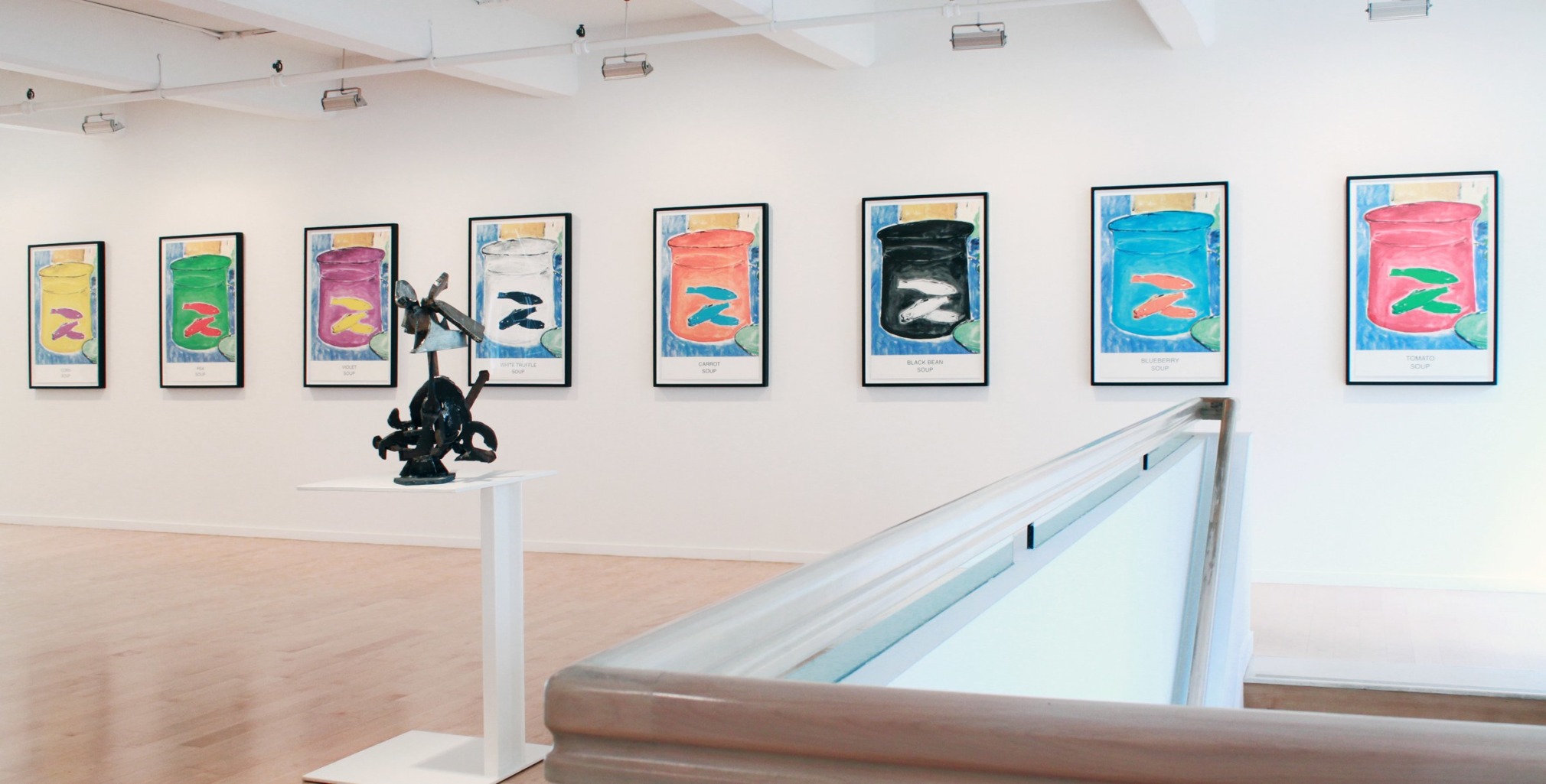 John Baldessari, Eight Soups, 2012