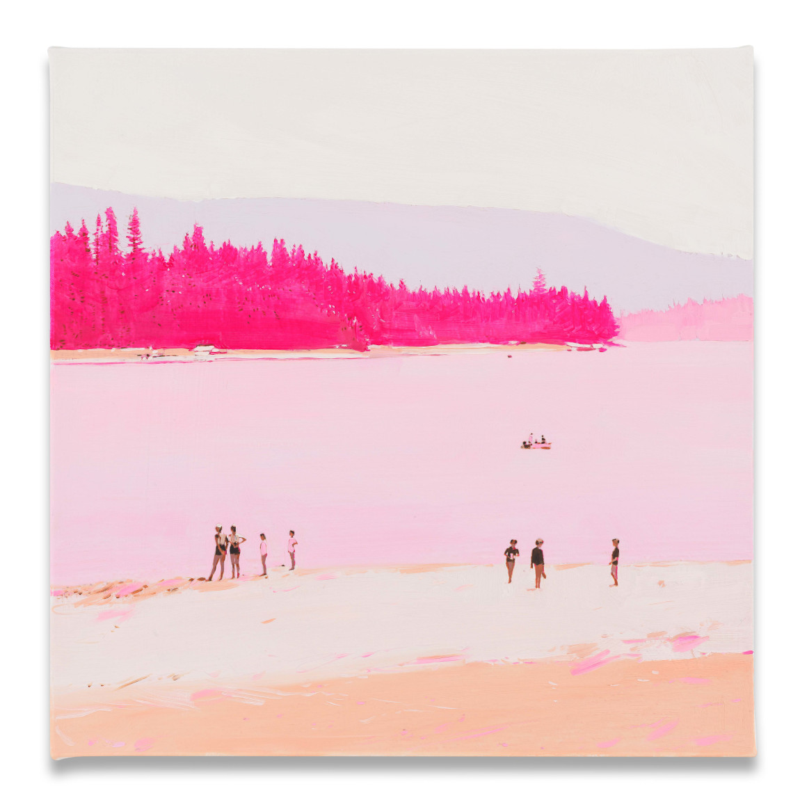 Isca Greenfield-Sanders Lake Beach (Pink), 2024