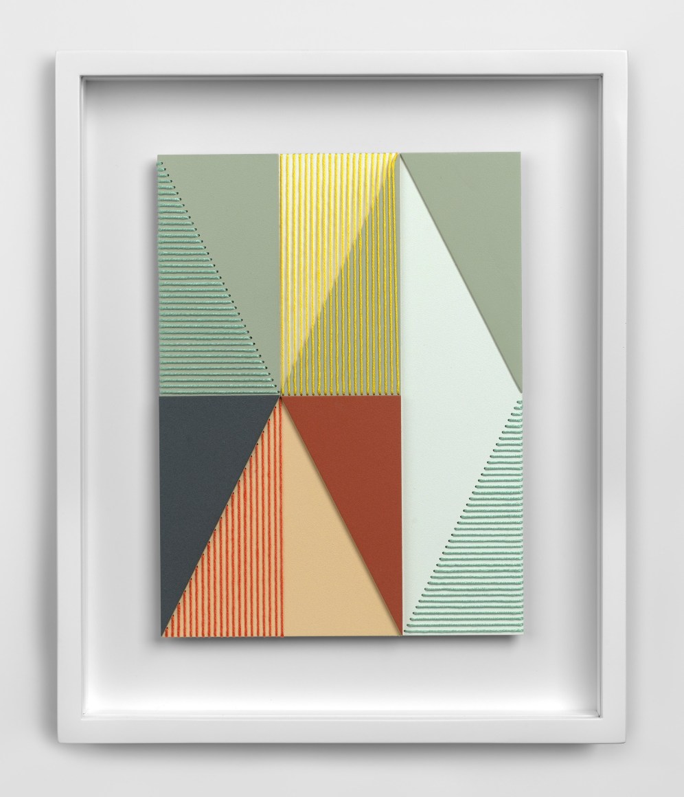 Lucy Williams Threaded Collage, 2022