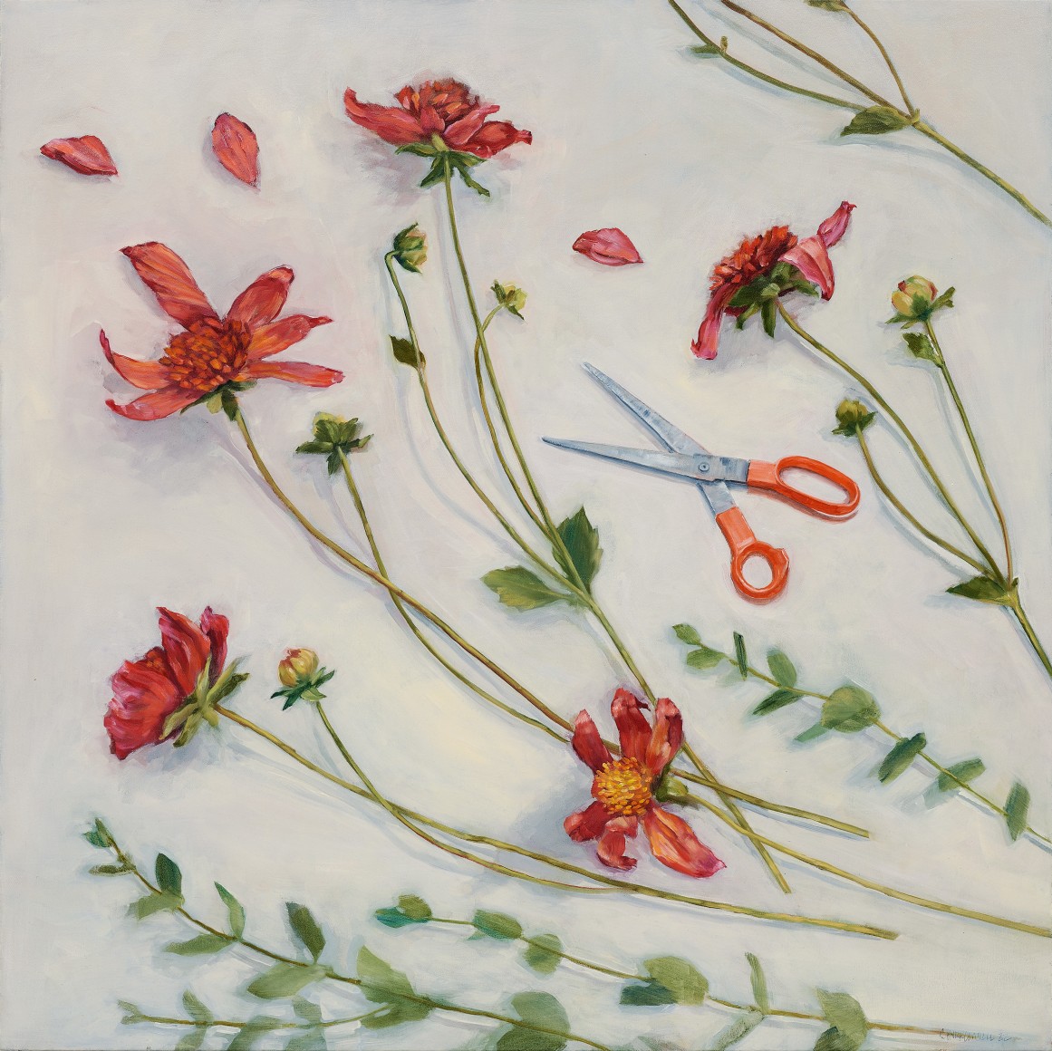Clare Kirkconnell Cait’s Dahlias, 2022