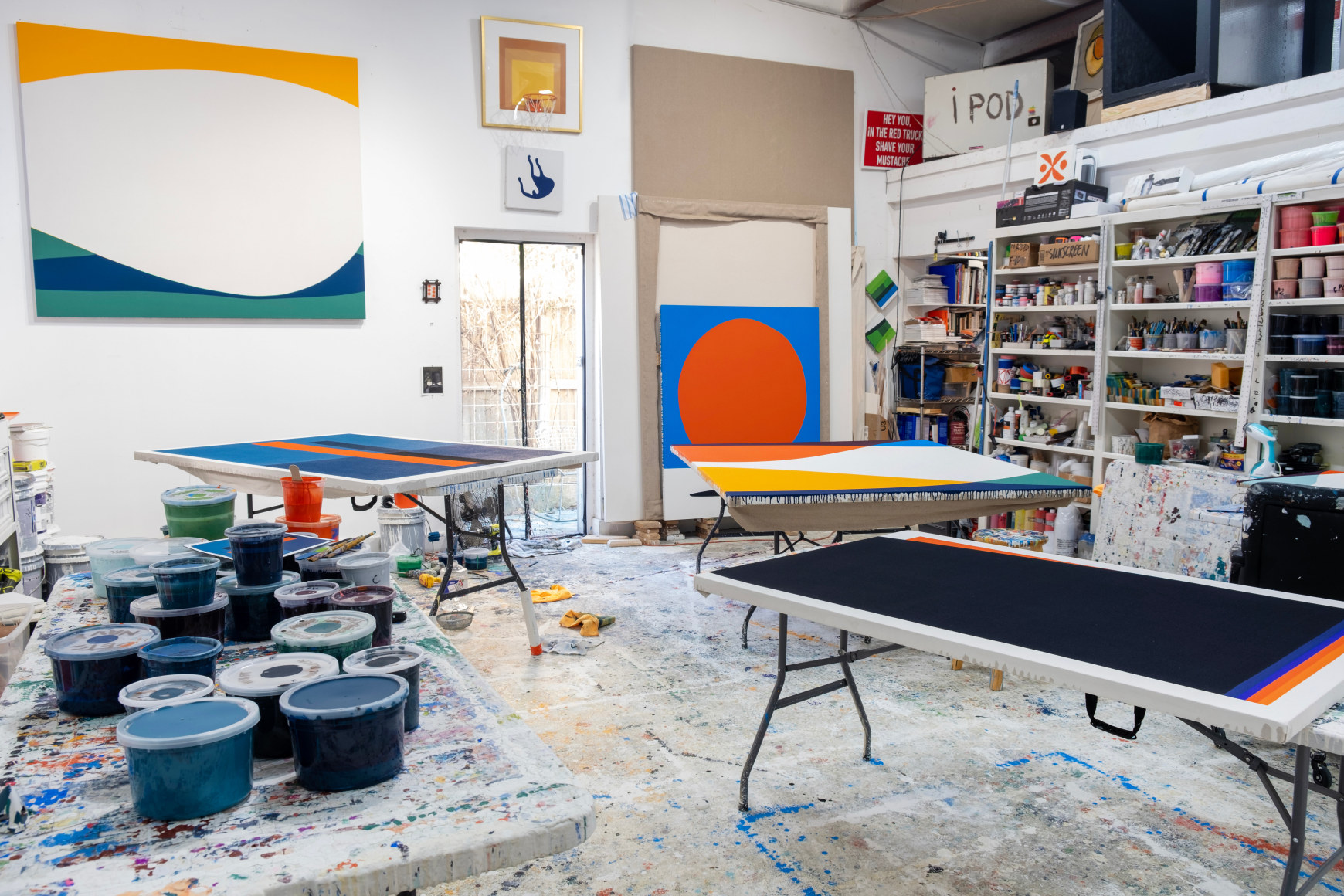 Paul Kremer&#039;s studio.
