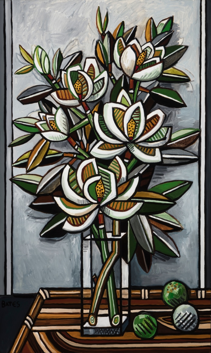 David Bates Magnolia Branches, 2017