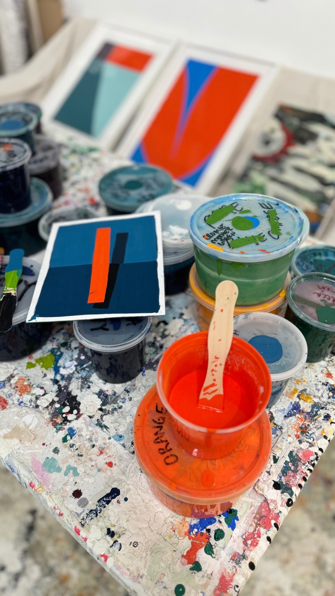 Paul Kremer&#039;s studio.