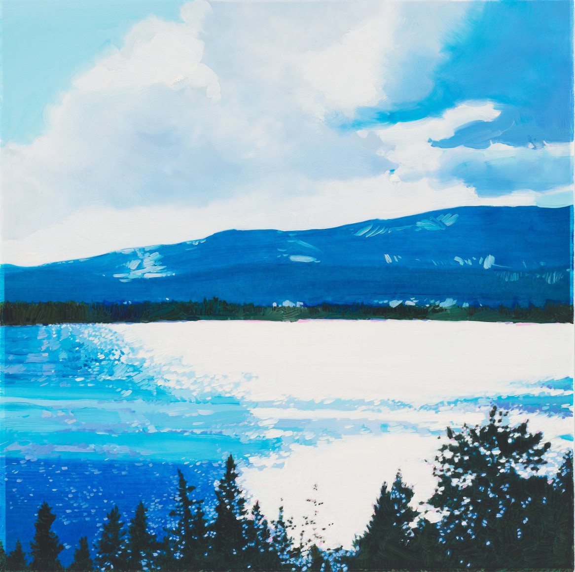 Isca Greenfield-Sanders Mountain Lake, 2024