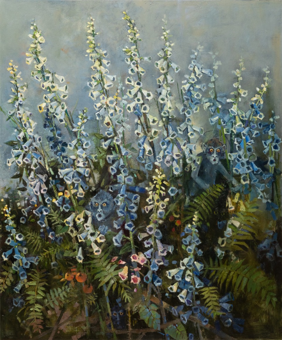 John Alexander Monkeys in the Garden, 2019
