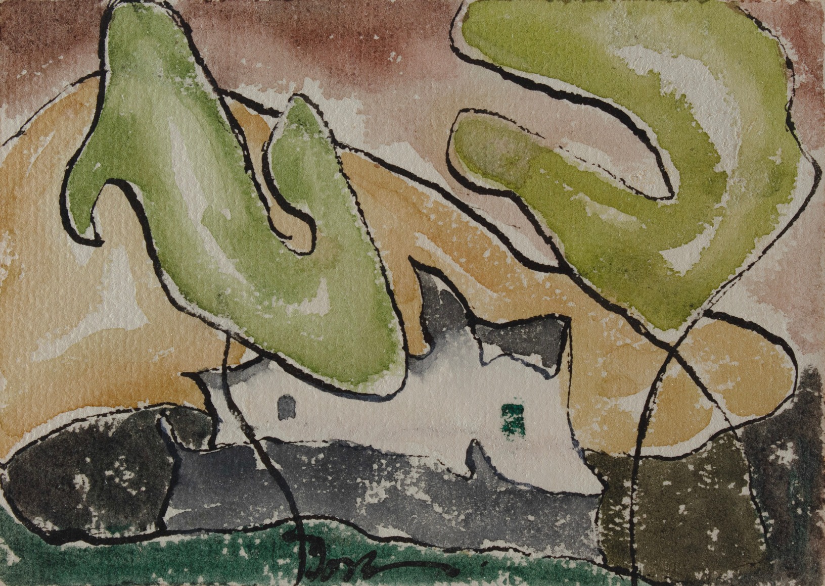 Arthur Dove Untitled Abstraction, 1939