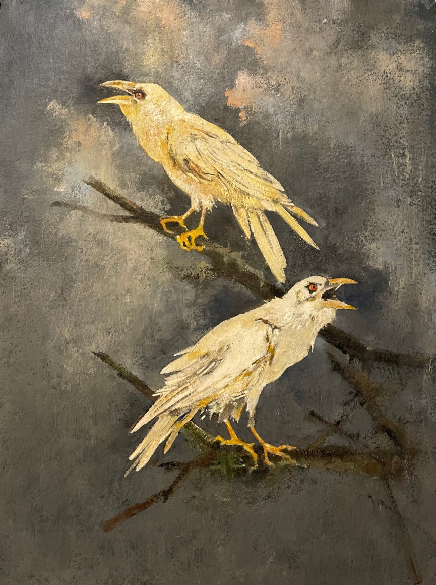 John Alexander Golden Ravens Looking For Love, 2021