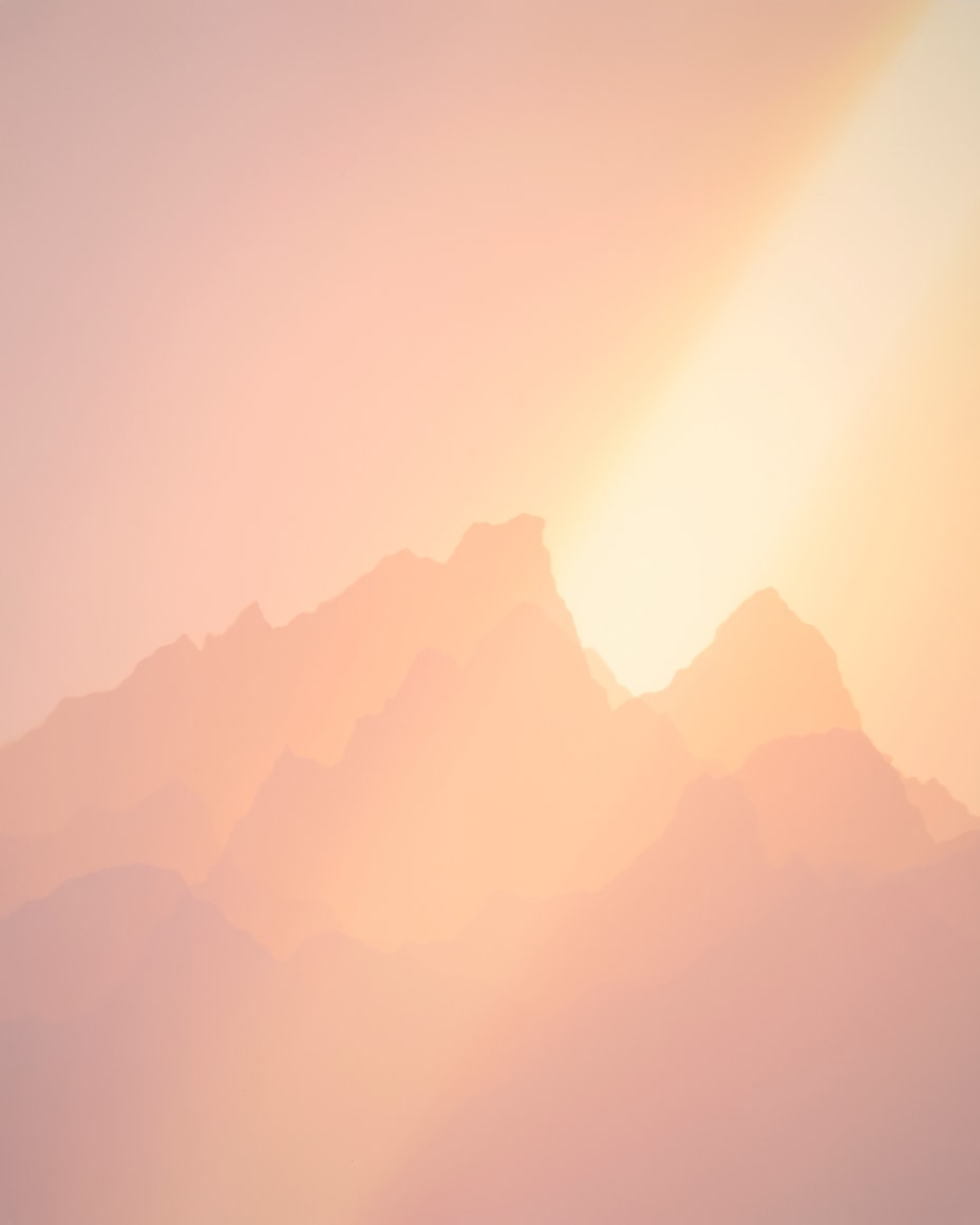 Vanessa Marsh Cathedral Group 5, from Hurricane Pass, Grand Teton National Park, WY, from the series The Sun Beneath the Sky, 2020