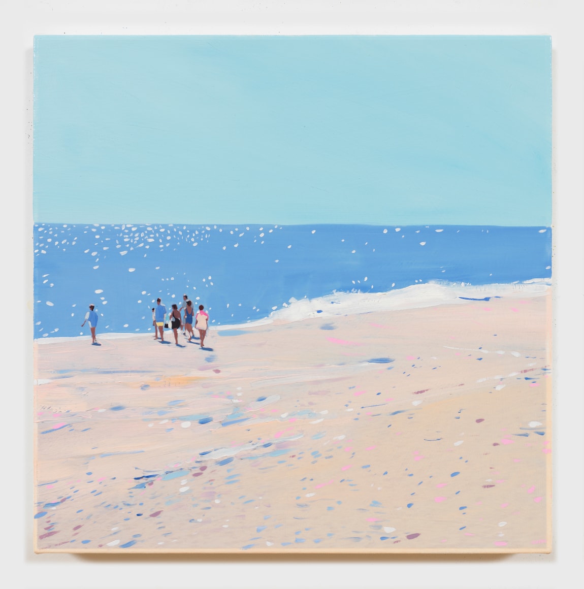 Isca Greenfield-Sanders Silver Beach (Detail), 2021