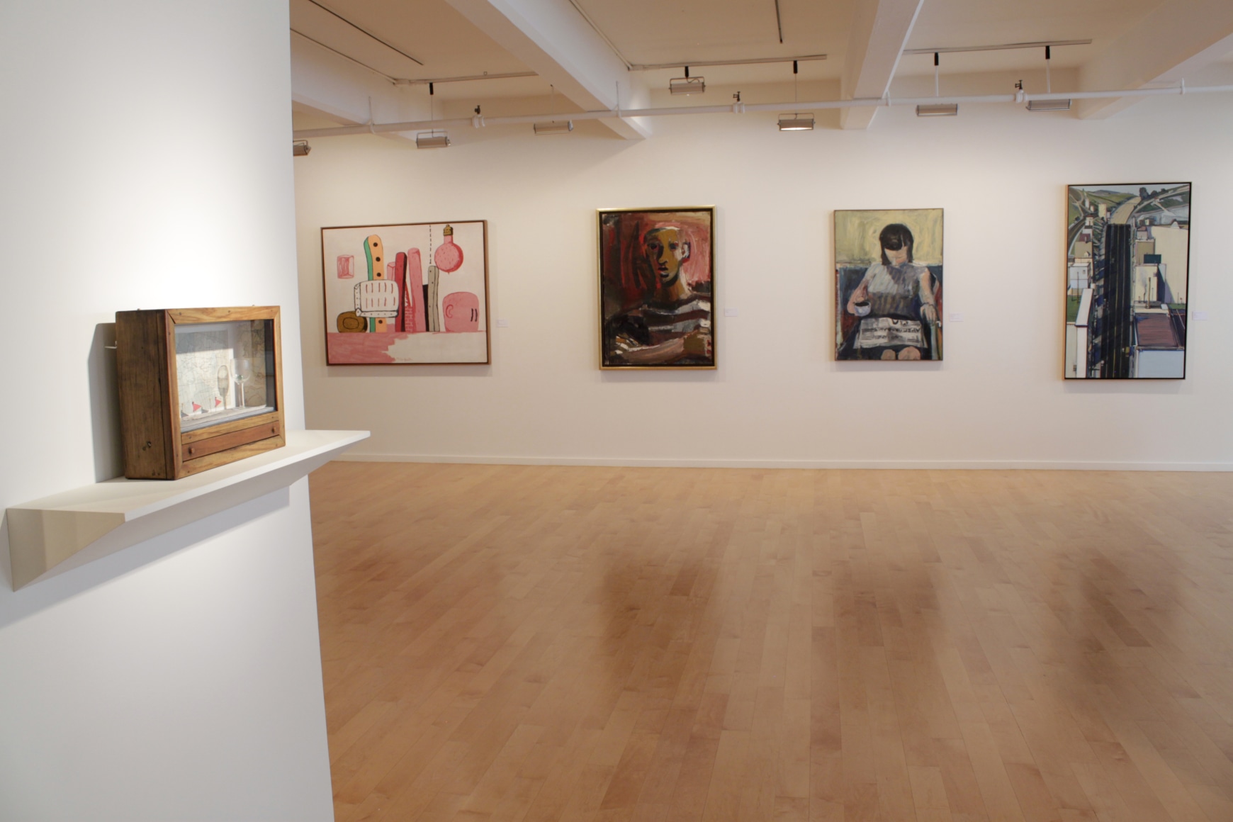 Installation view of Looking Back: 45 Years, 2015