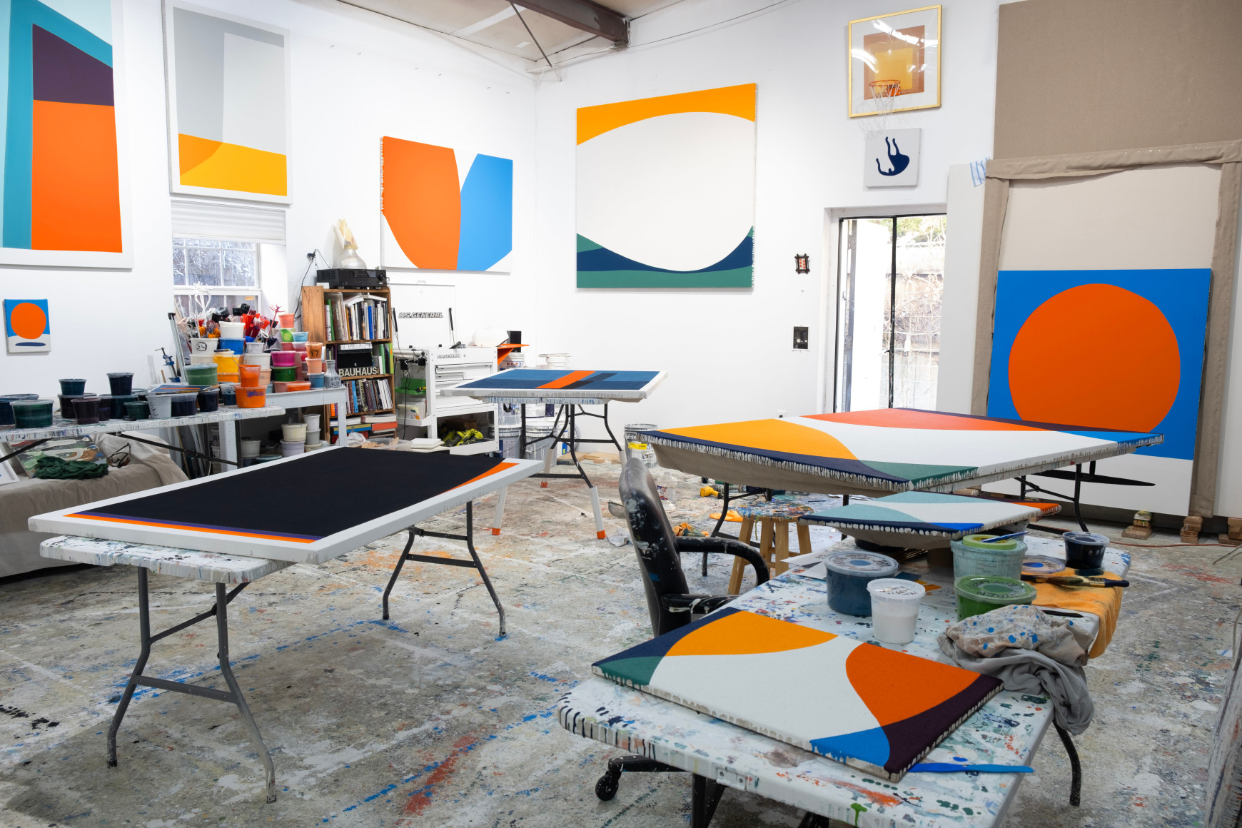 Paul Kremer&#039;s studio.