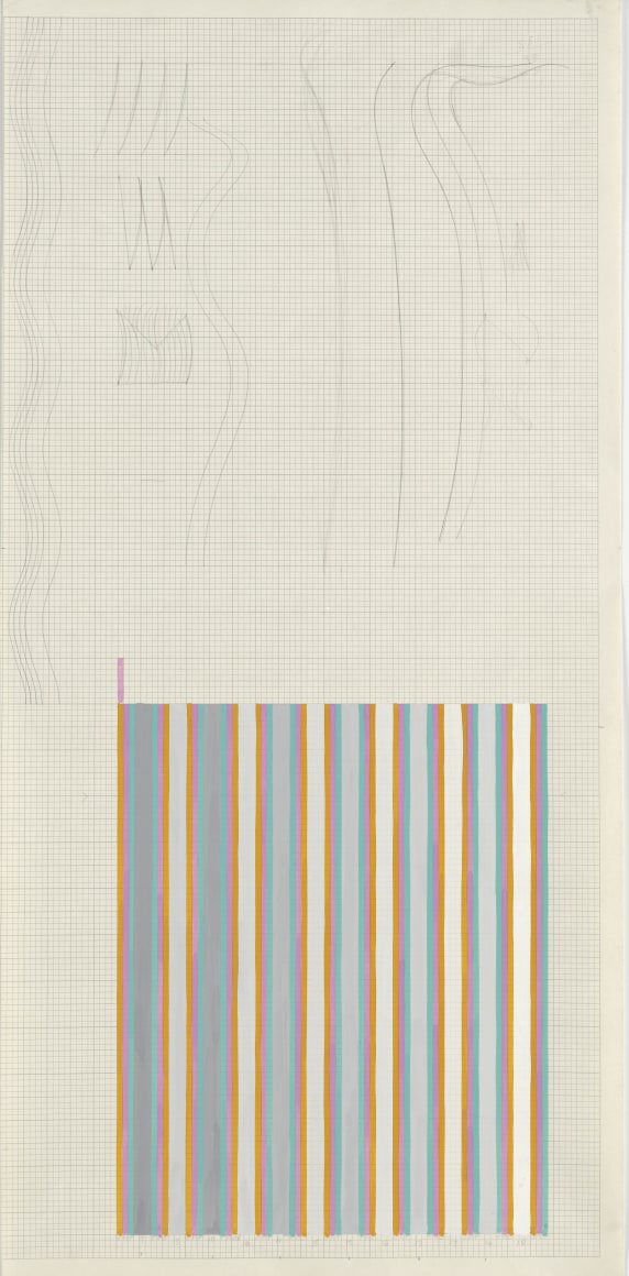 Bridget Riley, Untitled (Related to 'Sound'), 1972