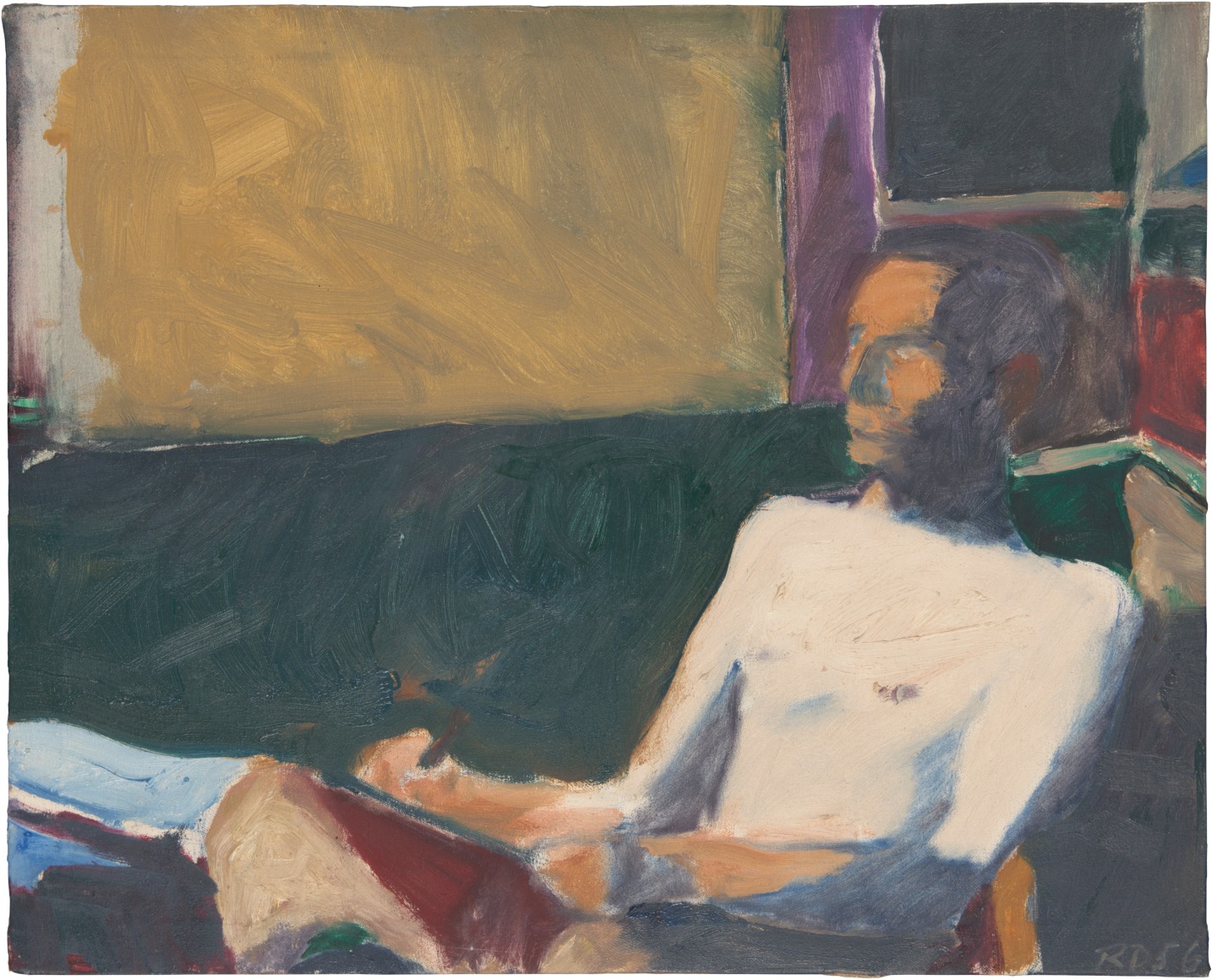Richard Diebenkorn David Park on a Hot Day, 1956