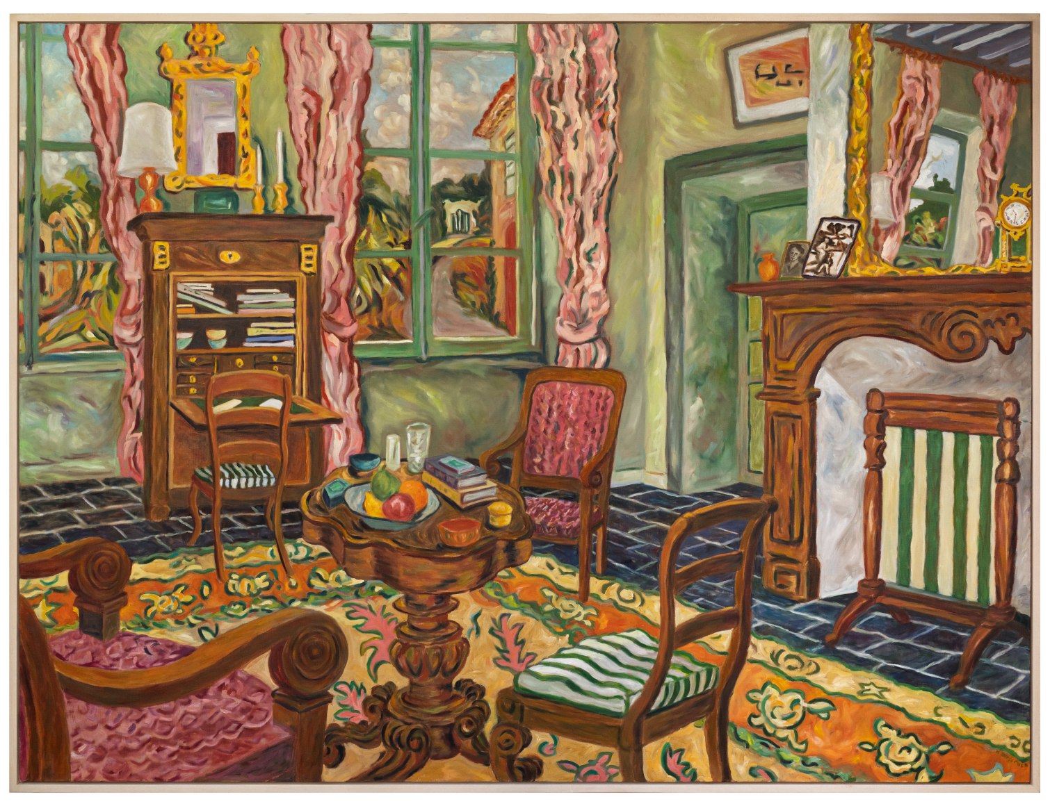 Helen Berggruen Le Salon de Mme Basseraux, 2025