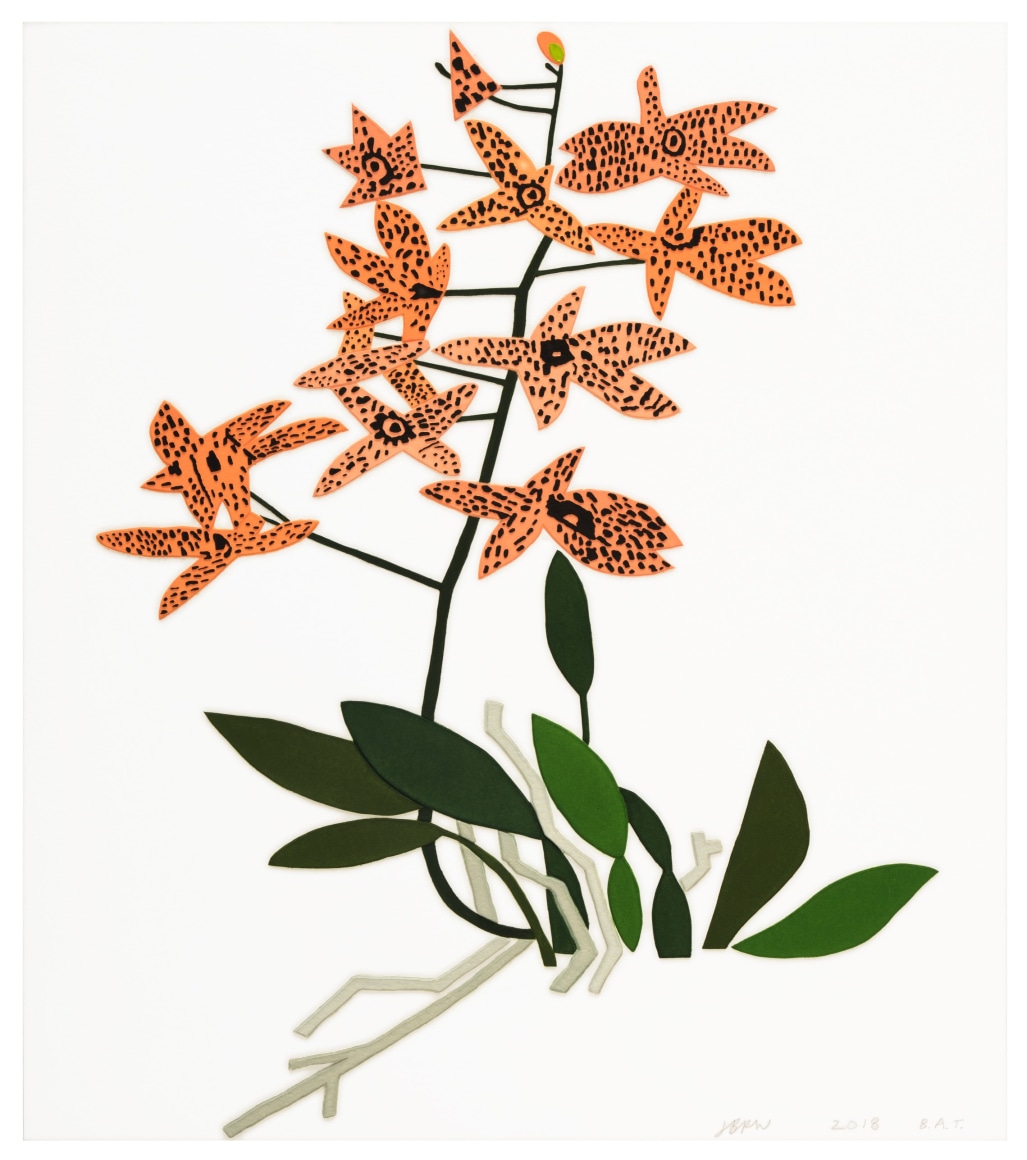 Jonas Wood Clipping 3, from Three Clippings, 2018