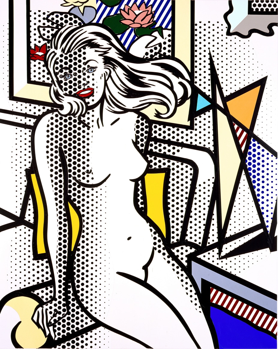 Roy Lichtenstein, Nude with Yellow Pillow, 1993    