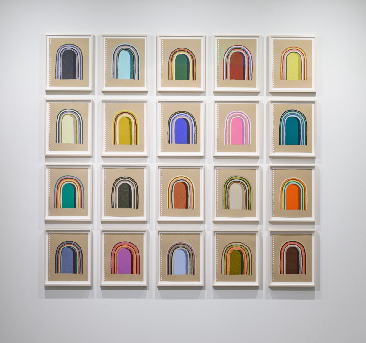 Matt Kleberg Untitled (studies for Blind Arcade), 2024