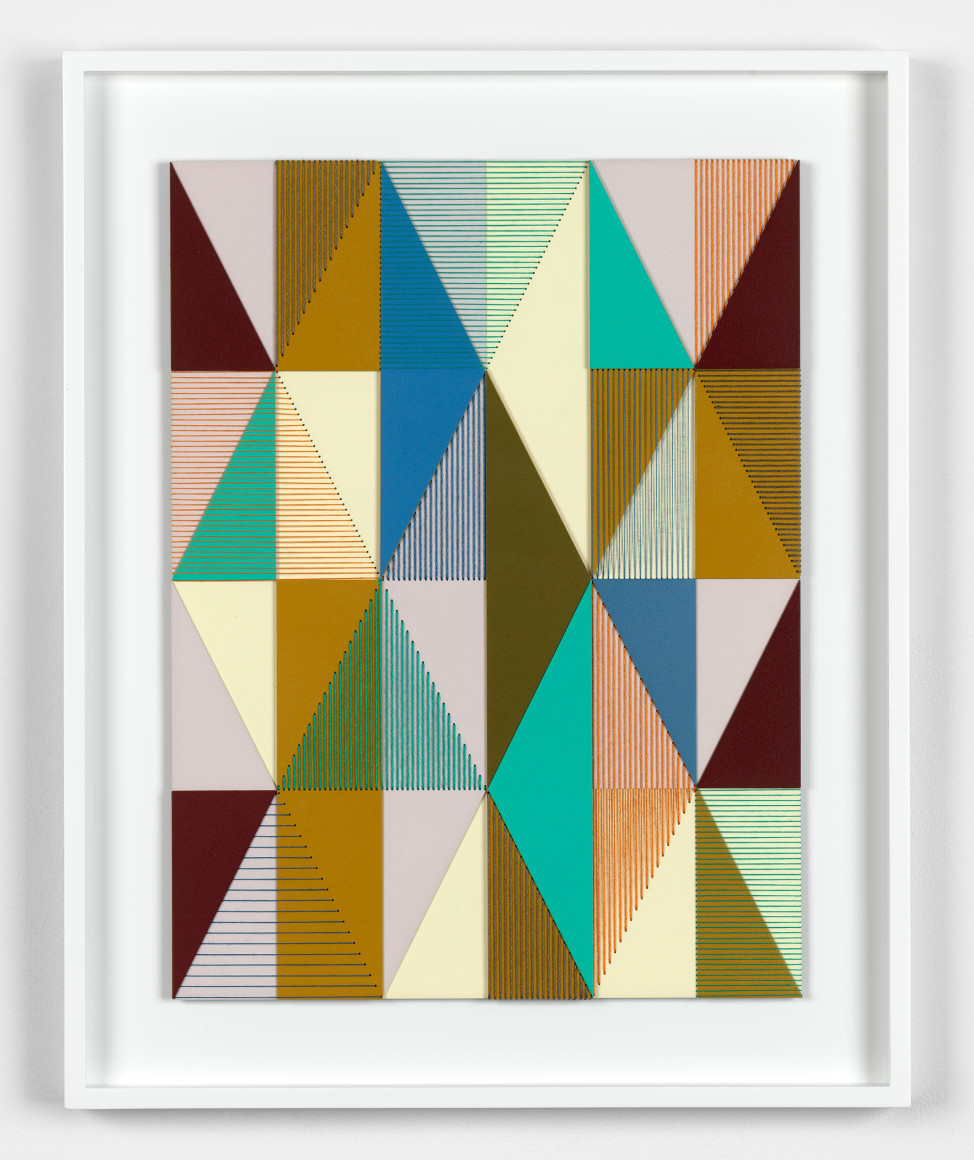 Lucy Williams Threaded Collage, 2021