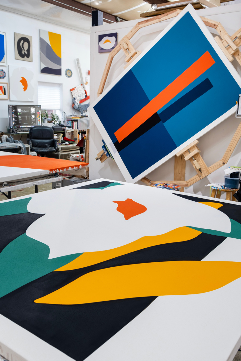 Paul Kremer&#039;s studio.