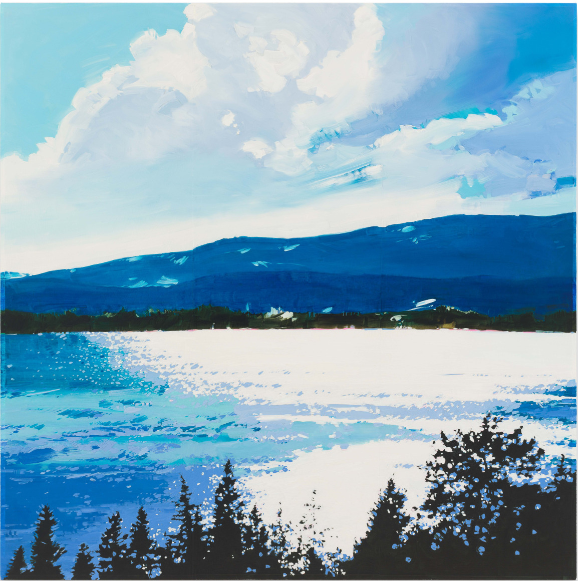 Isca Greenfield-Sanders Mountain Lake, 2024