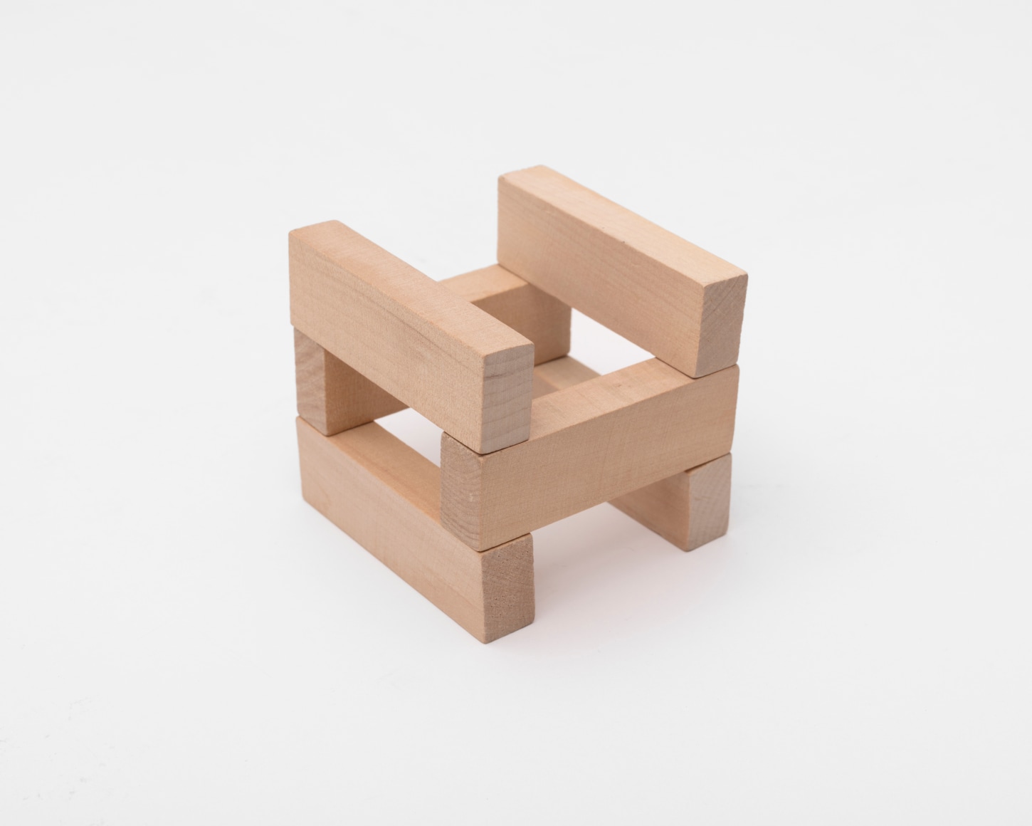 Carl Andre Wood Hexastack, 2015
