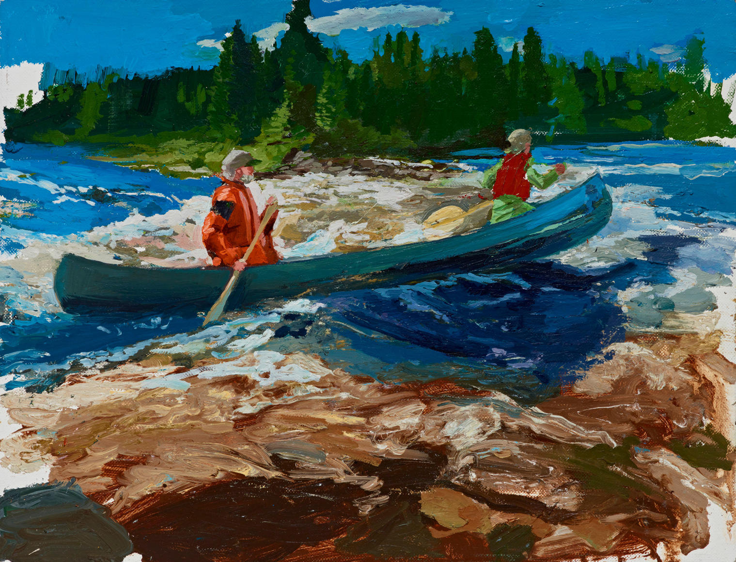 Christopher Brown Rough Water, 2017
