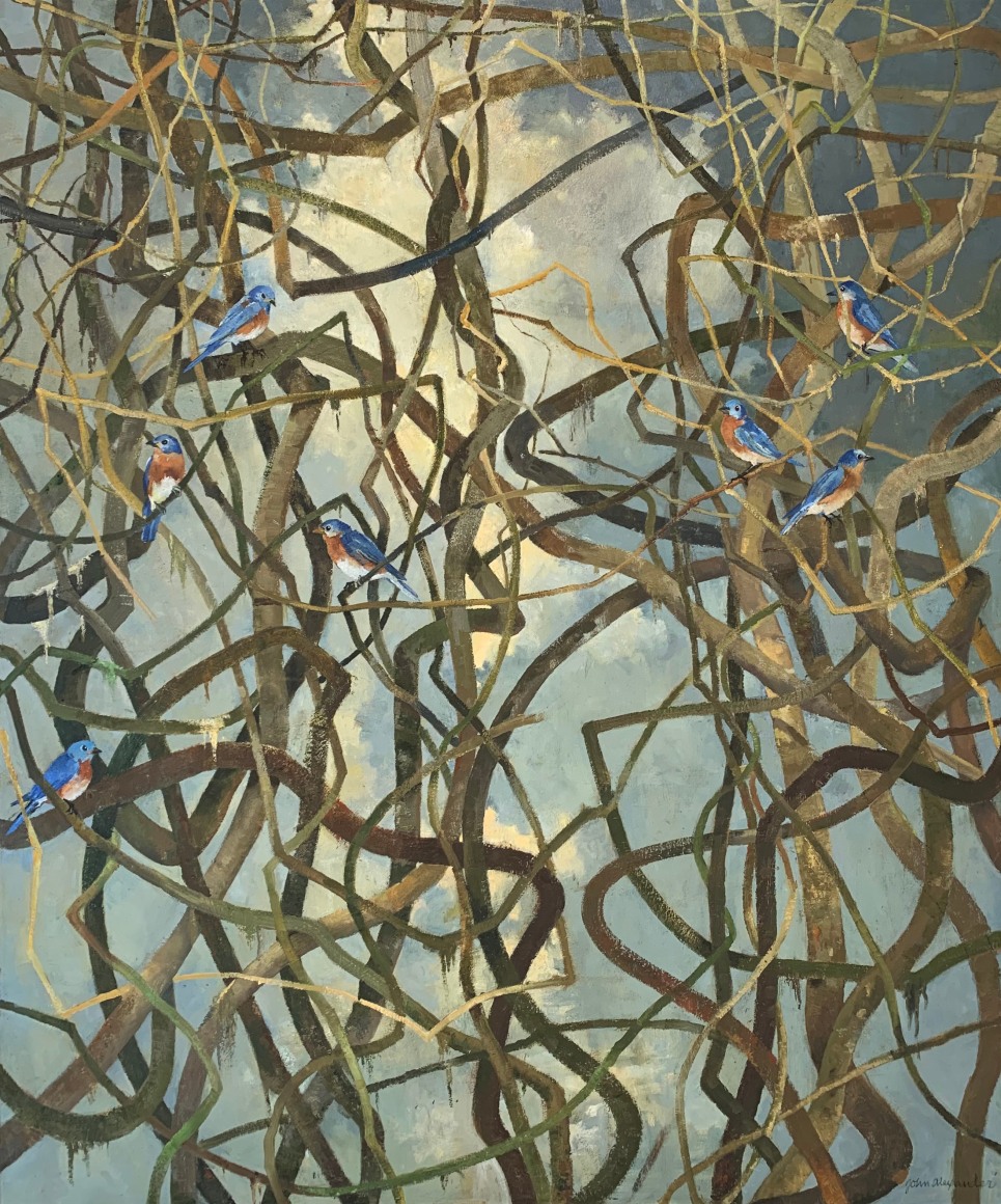 John Alexander Eastern Bluebirds, 2021