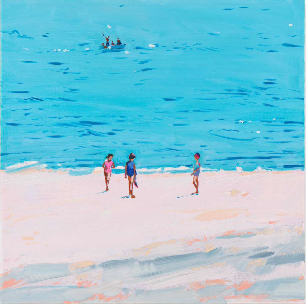 Isca Greenfield-Sanders Lake Beach (Detail), 2024