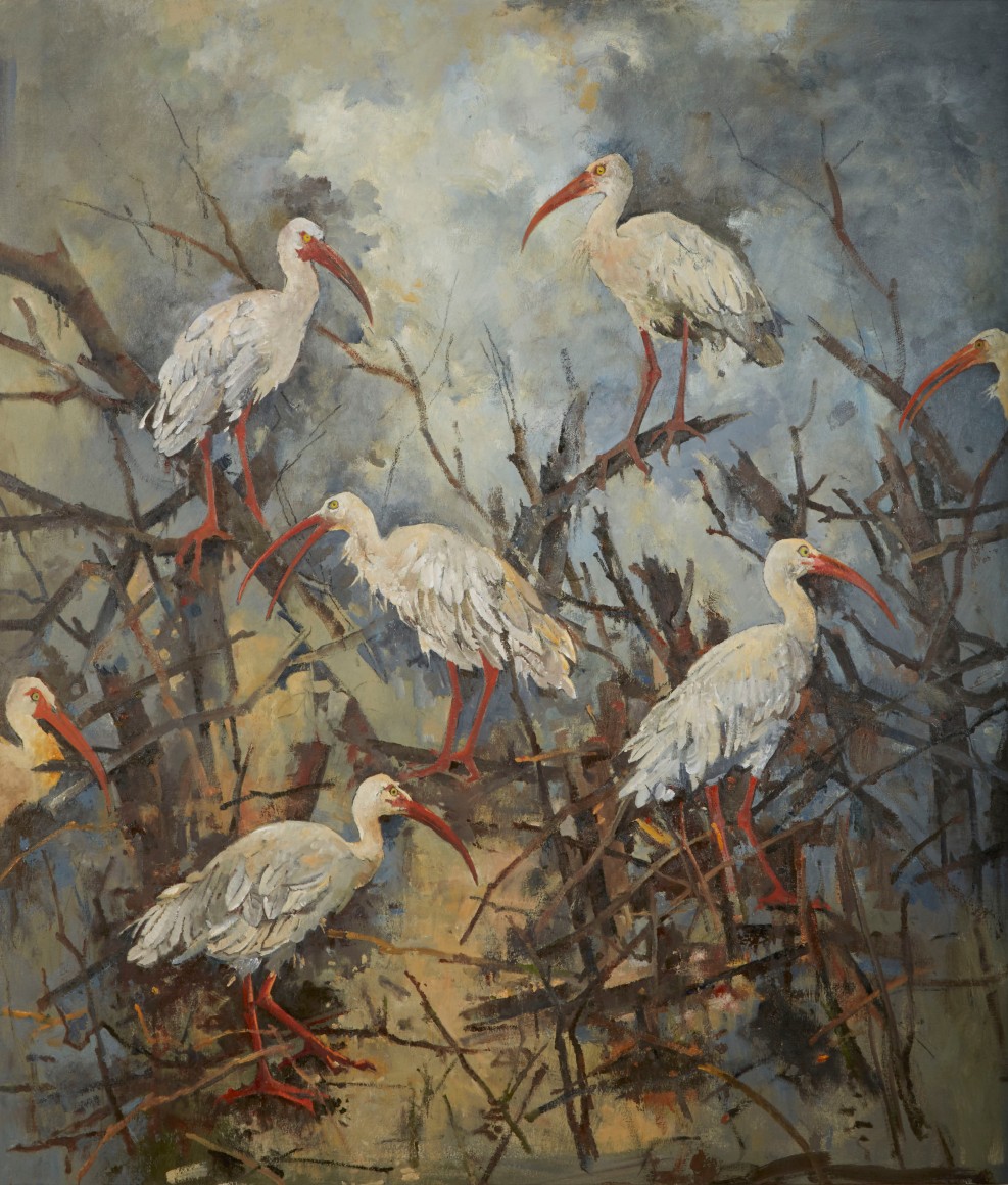 John Alexander, Dreams of the Mighty Ibis, 2016    