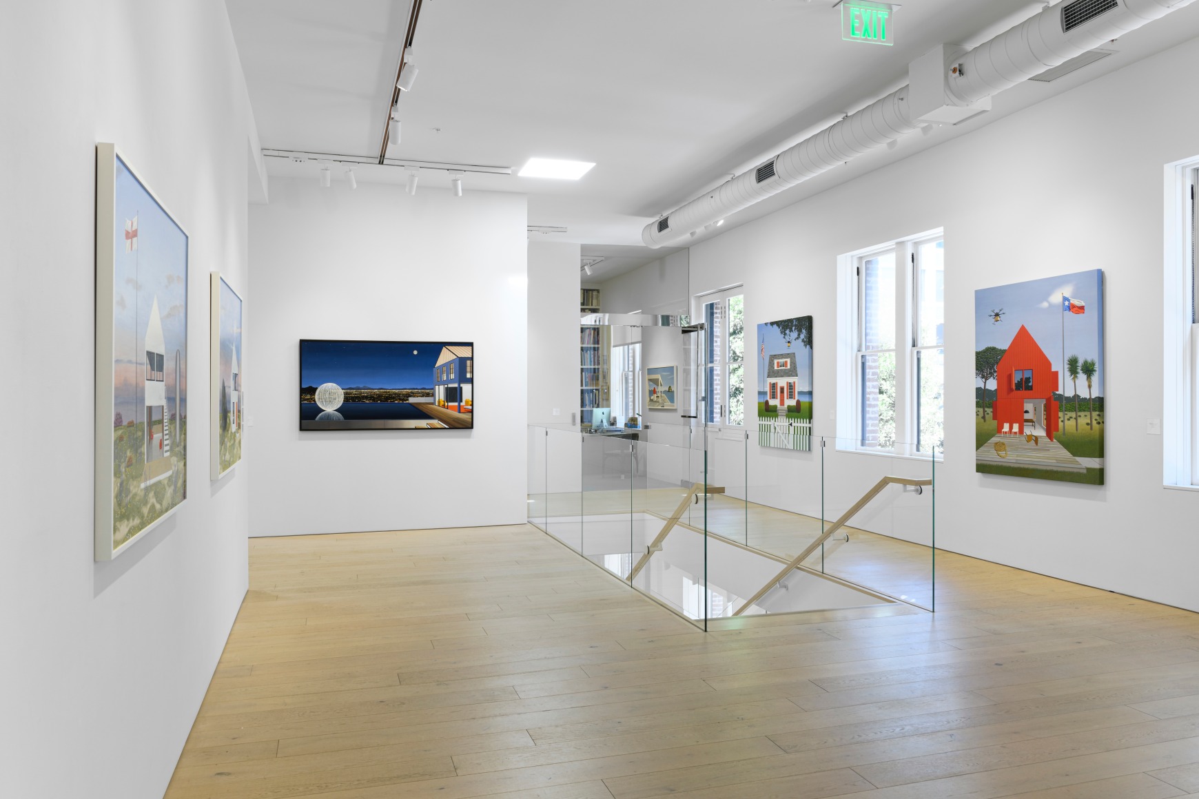 Installation view of Tom McKinley exhibition. Photograph by Shaun Roberts. 