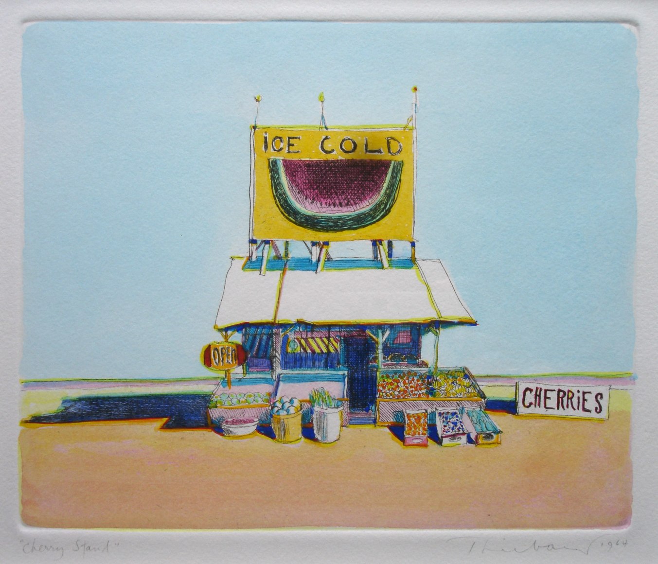 Wayne Thieabud Cherry Stand, 1964