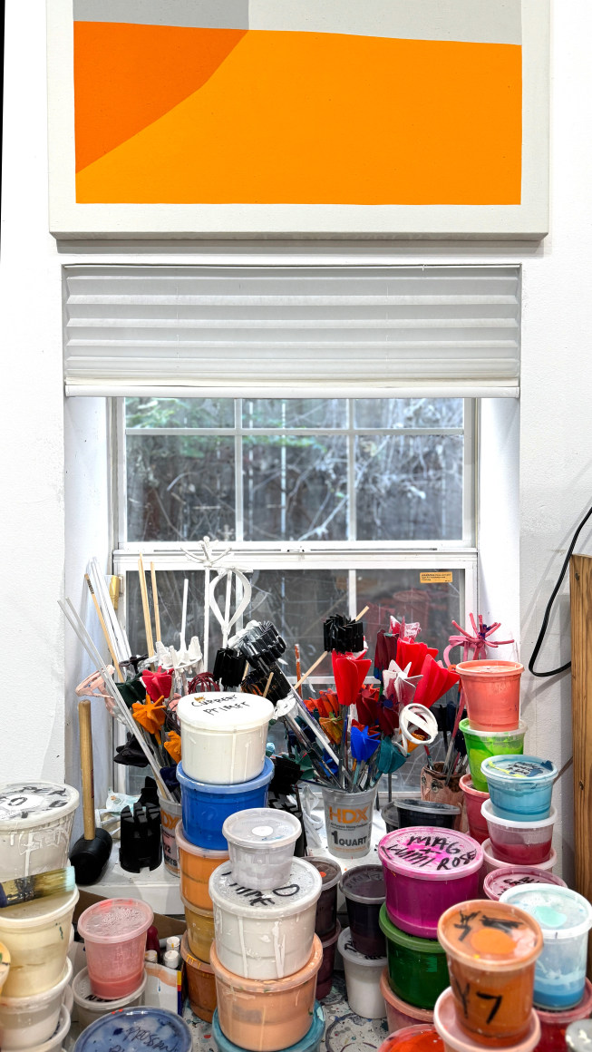 Paul Kremer&#039;s studio.