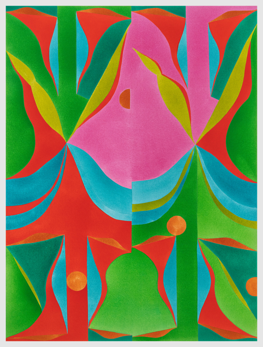 Margaux Ogden Bathers (Green, Pink, Red & Teal), 2023