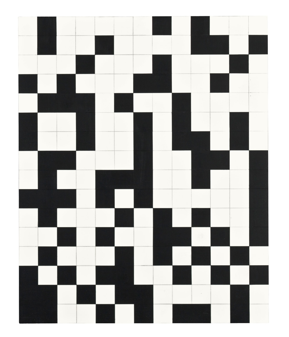 Tauba Auerbach, Binary Uppercase, 2006