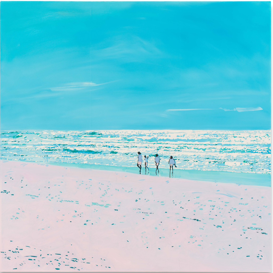 Isca Greenfield-Sanders Four Figures Beach, 2024