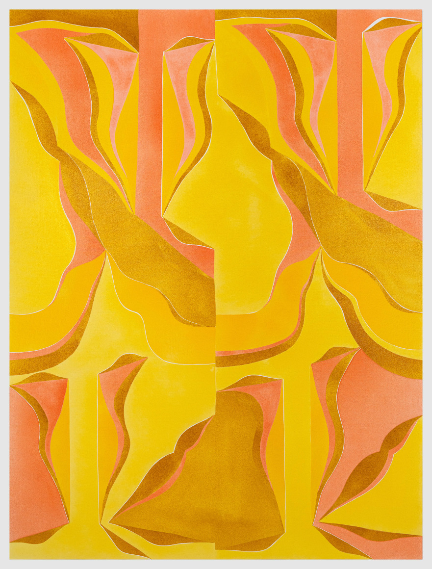Margaux Ogden Bathers (Yellow & Peach), 2023