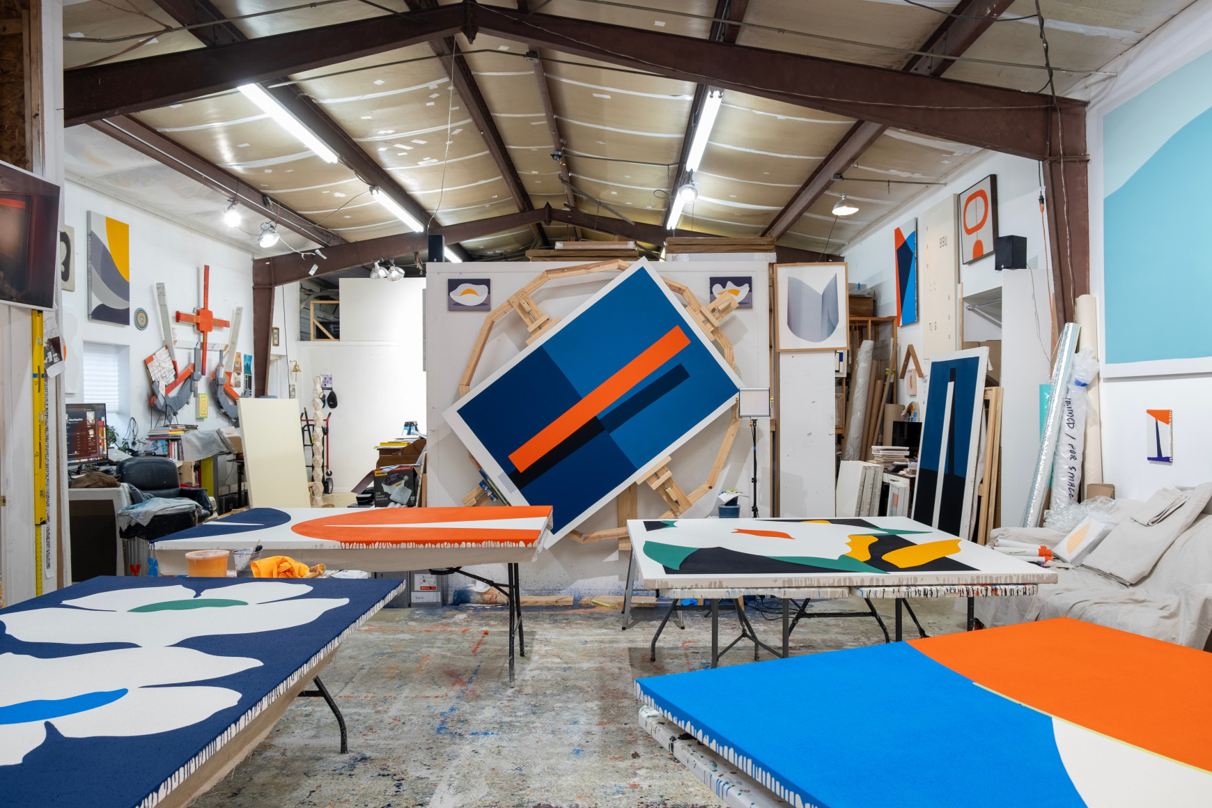 Paul Kremer&#039;s studio.