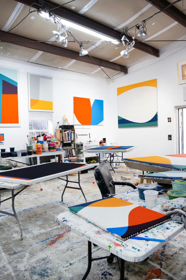 Paul Kremer&#039;s studio.