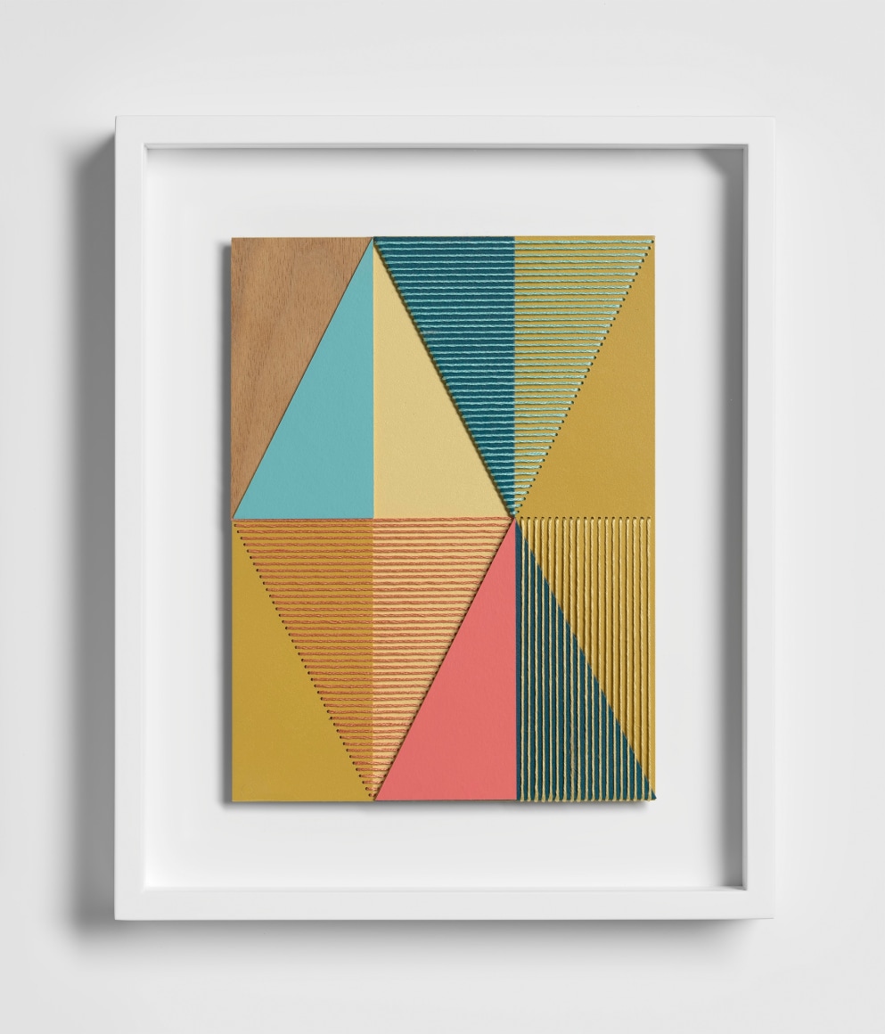 Lucy Williams Threaded Collage, 2021