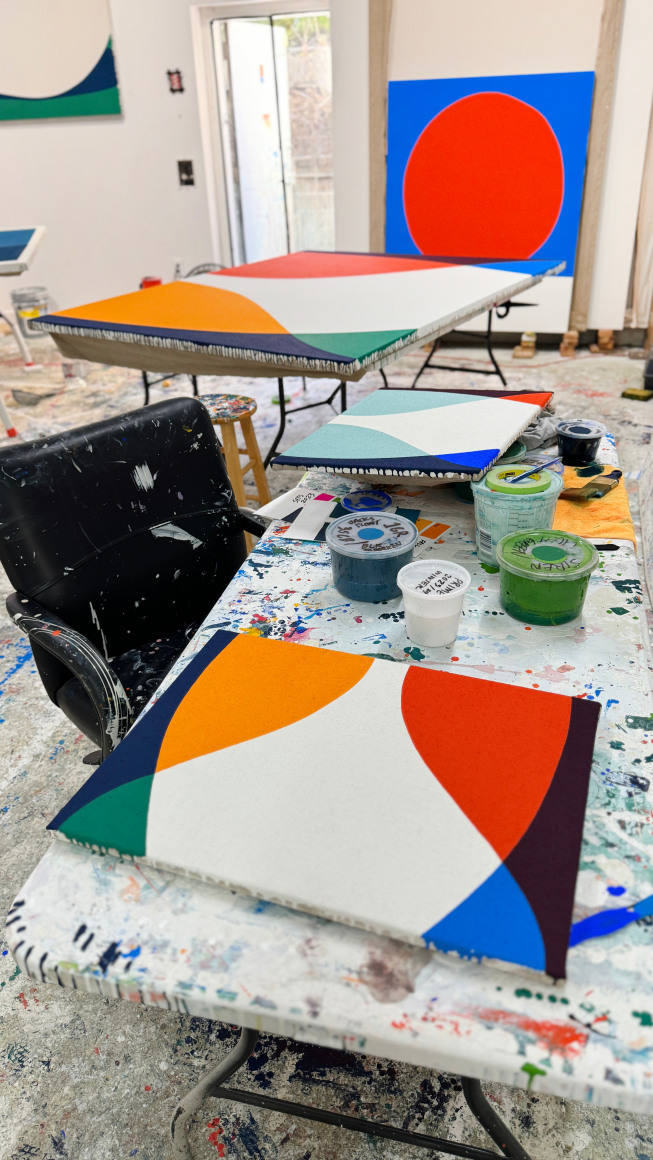 Paul Kremer&#039;s studio.