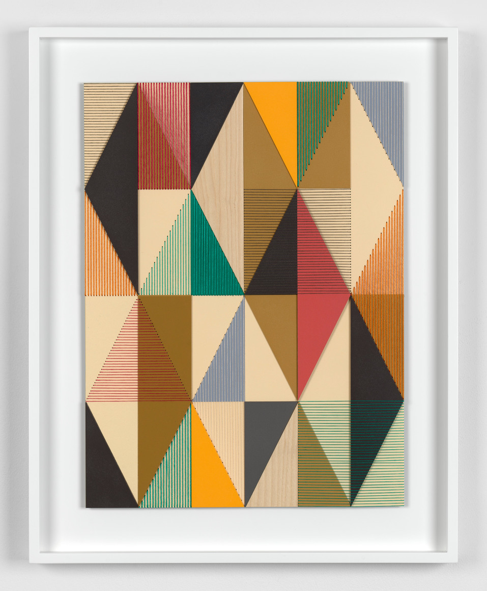 Lucy Williams Threaded Collage, 2021