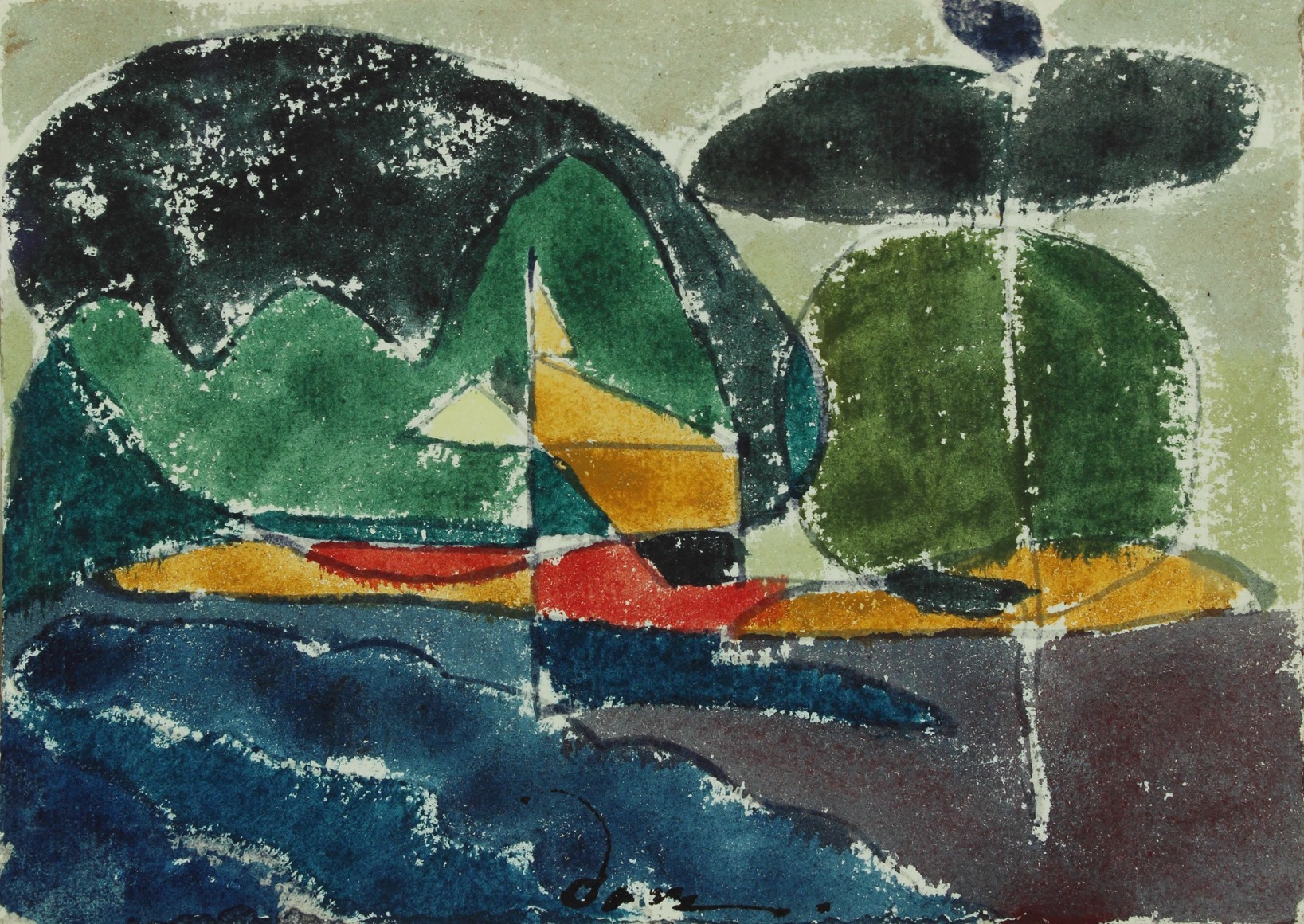 Arthur Dove Untitled #10, 1941