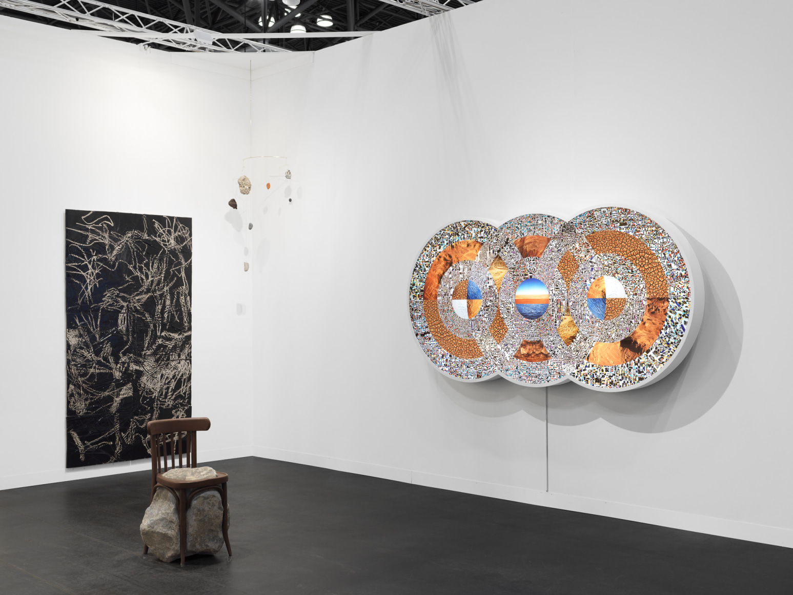 Installation view, The Armory Show, 2024, 303 Gallery, Booth 305. Photo by Dan Bradica