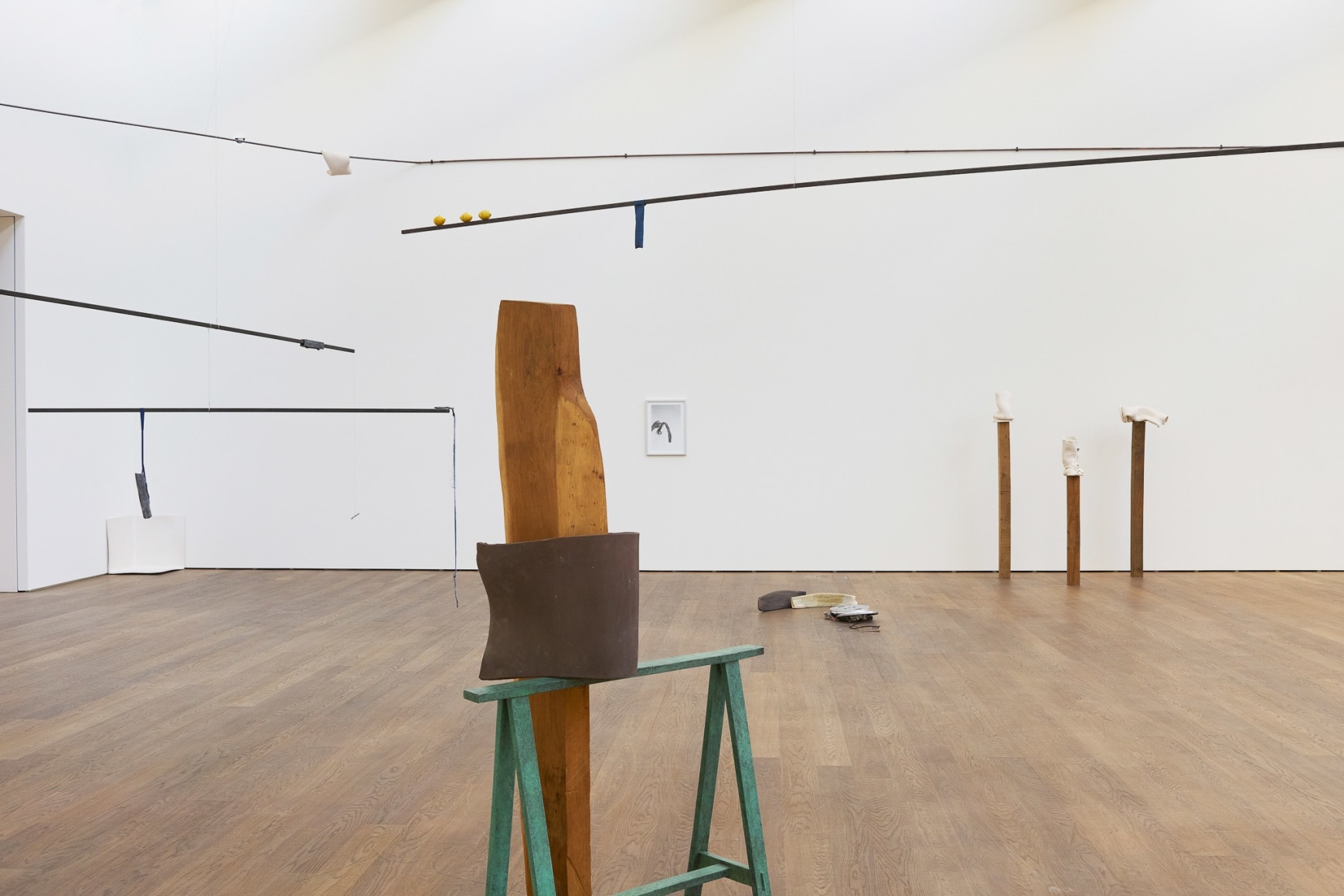 Installatation view: Katinka Bock - Smog / Tomorrow’s Sculpture, Mudam Luxembourg, 2018, Photo: Johannes Schwartz