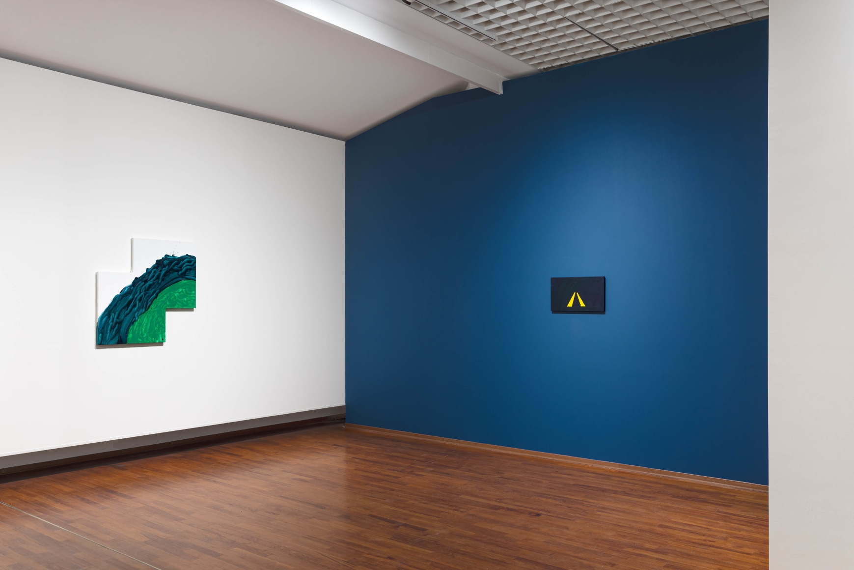 Installation view: "Mary Heilmann," GAM, Torino, 2024. Photo: Nicola Morittu