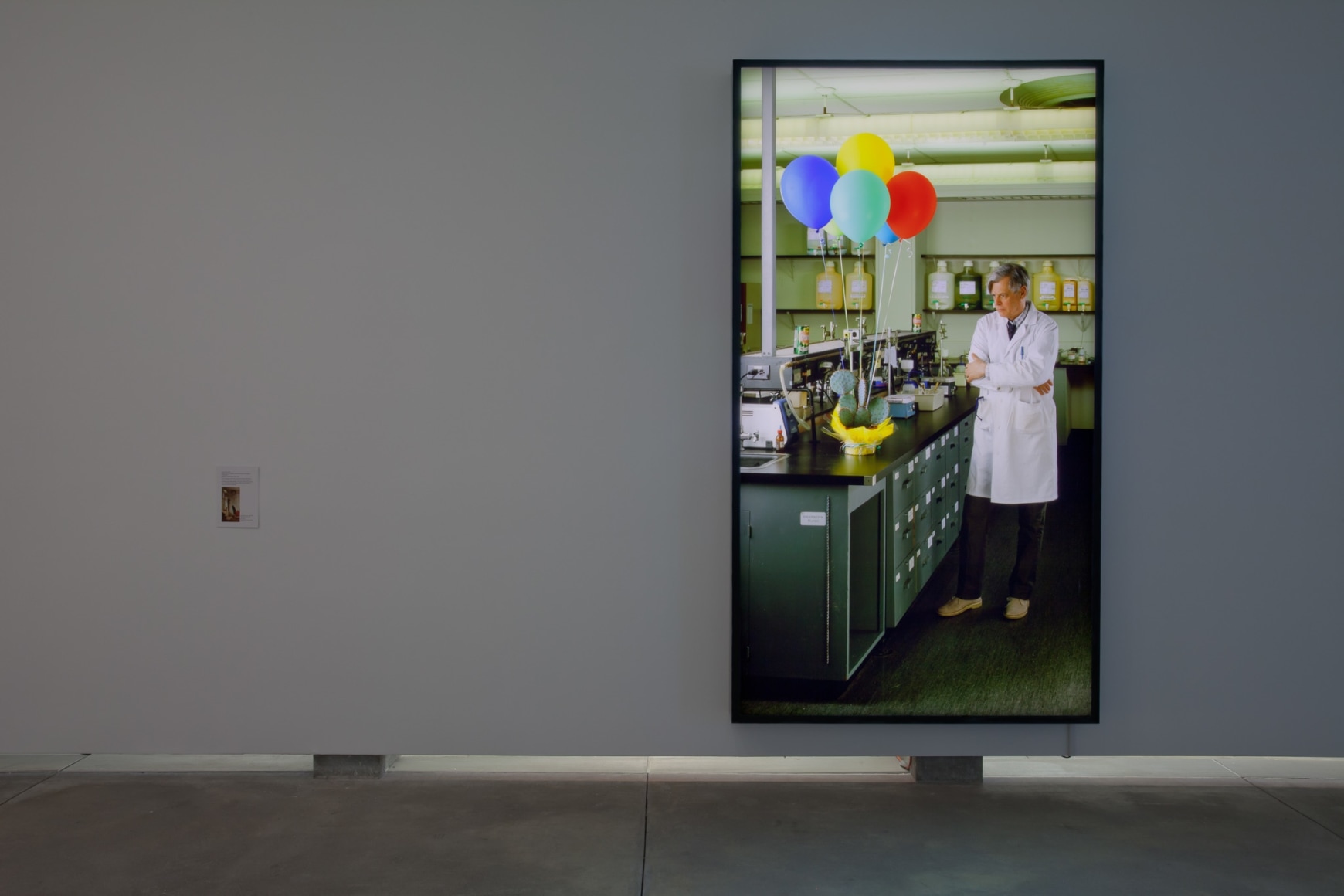 Rodney Graham, Torqued Chandelier Release and Other Works, Installation view: Morris and Helen Belkin Art Gallery, Vancouver, 2014