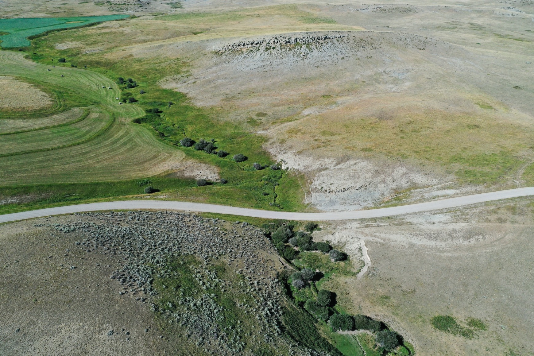 Stephen Shore, Big Timber Canyon, Montana, August 14, 2020